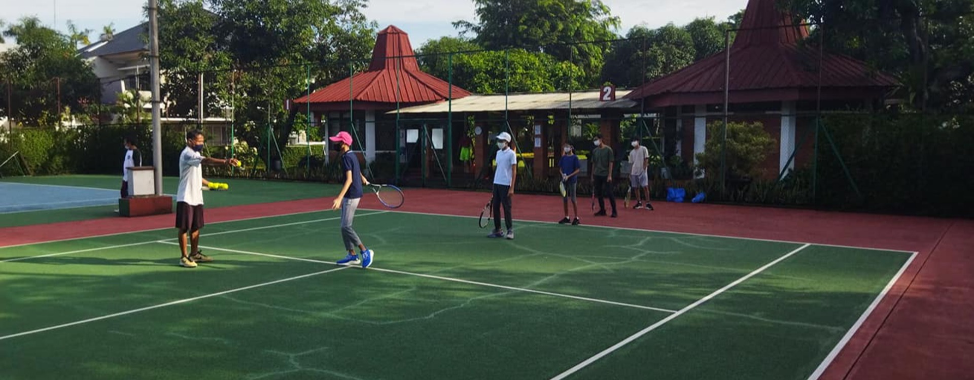BONA INDAH Tennis Kuy WITH COACH 14 Desember