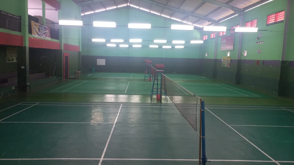 Lapangan Bulu Tangkis TELKOM