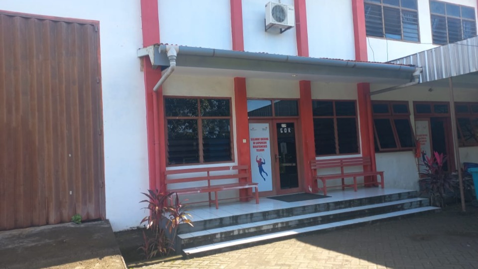 Lapangan Bulu Tangkis TELKOM
