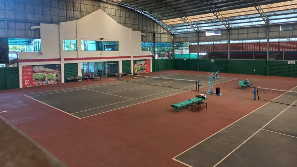 Lapangan Indoor Tennis TELKOM