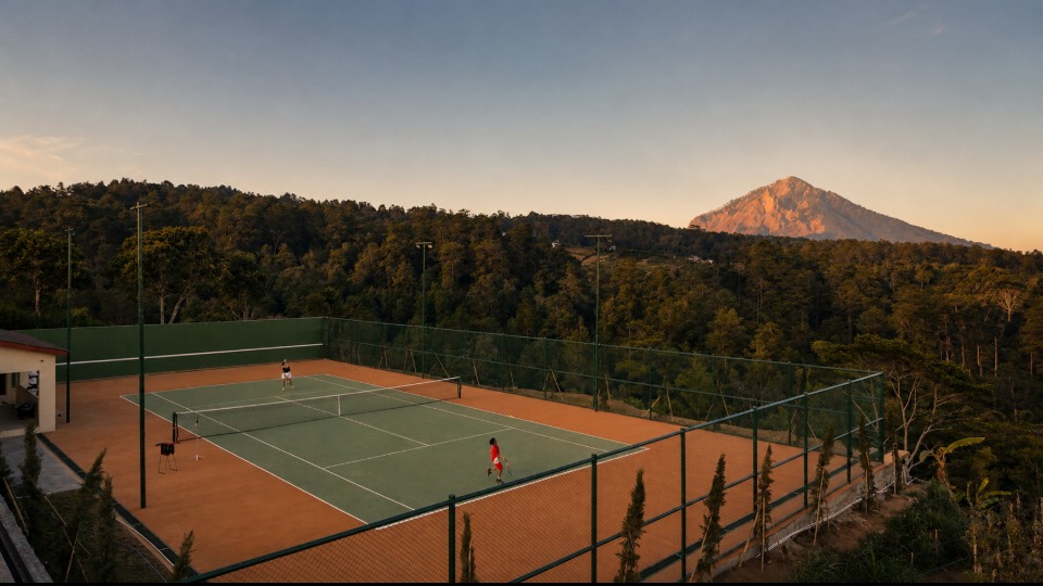 Outdoor Tennis Court
